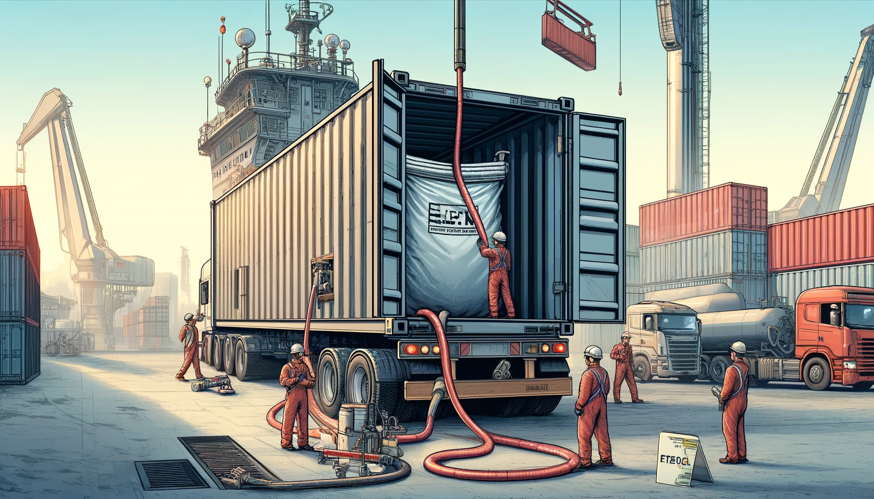 Best Containers Flexi Bag Oil Loading and Unloading Services in Gandhidham, Kutch, Gujarat